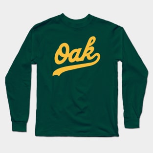 Oak baseball Long Sleeve T-Shirt